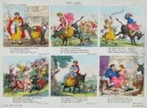 My Ass by Thomas Rowlandson