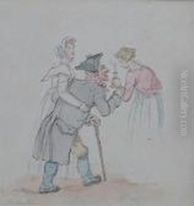 The Elderly Patient by Thomas Rowlandson