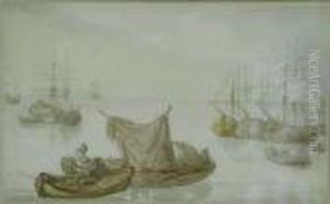 Boatmen With Shipping Beyond 5.75 X 9.25in