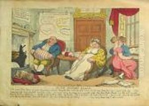 A Group Of Caricatures