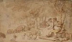 Rural Felicity by Thomas Rowlandson