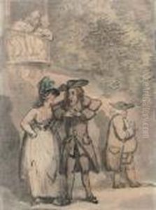 A Scene From Charles Dibdin's Comic Opera 'the Quaker'