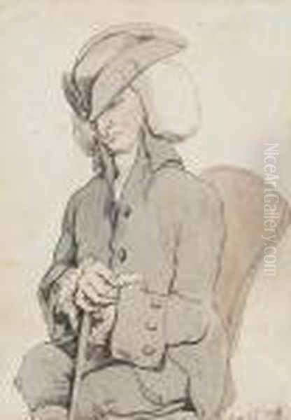 The Seated Gentleman - view 1