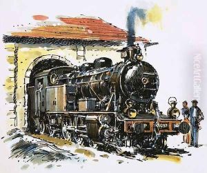 The World of Speed and Power A Honschel constructed 2-6-4 tank locomotive of 1929 vintage by John S. Smith