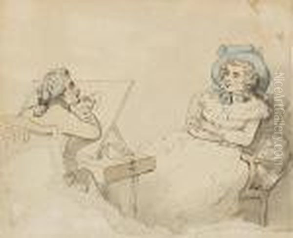 Painting A Portrait Of The Actress Francis Abington (1737-1815) - view 1