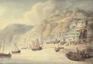 Clovelly by Thomas Rowlandson