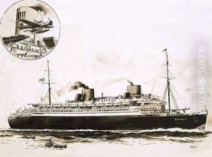The steam liner Breman by John S. Smith