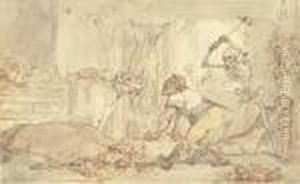 The Massacre by Thomas Rowlandson