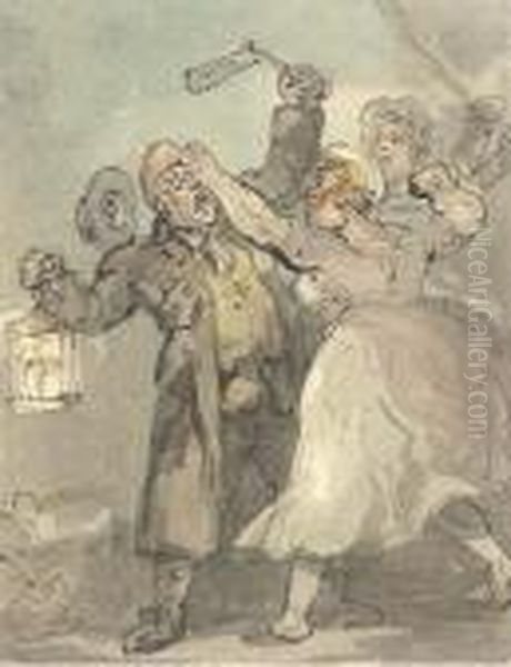 Attacking The Night Watchman - view 1