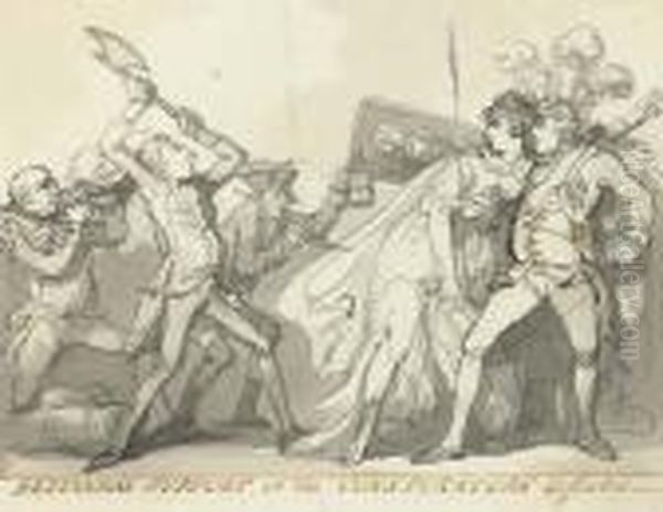 Britannia's Support Or The Conspirators Defeated - view 1