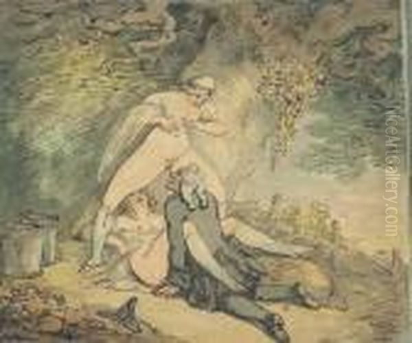 The Parson And The Milkmaids - view 1