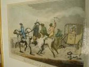 Returning From The Races by Thomas Rowlandson