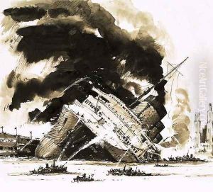 The Great Steamers The Ship That Died in Dock. The Normandie