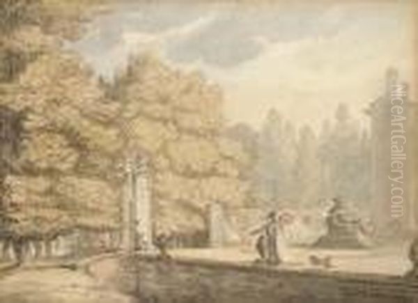 In The Garden At Ham House - view 1