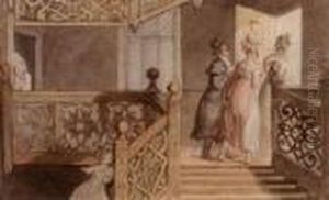 Bring Up The Ladies by Thomas Rowlandson