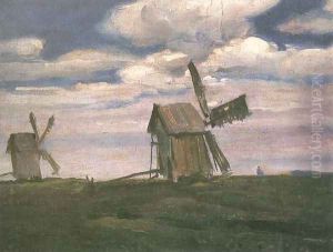 Windmills by Jan Stanislawski