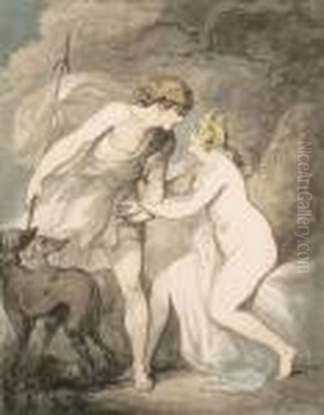 Venus And Adonis - view 1