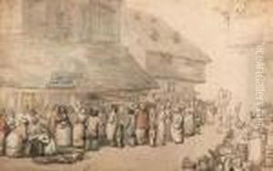 Thomas Stitchwell, Shoemaker From London by Thomas Rowlandson