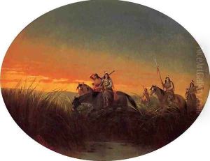 Scouting Party by John Mix Stanley