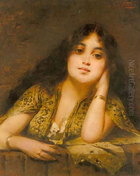 A Young Oriental Beauty - view 1