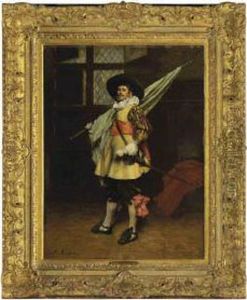 Standard Bearer by Ferdinand Victor Leon Roybet