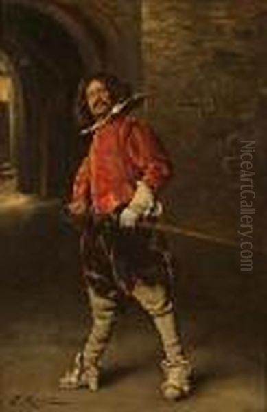The Cavalier by Ferdinand Victor Leon Roybet
