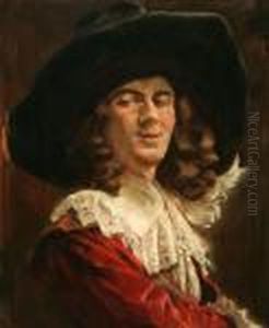 Portrait Of A Cavalier In Red