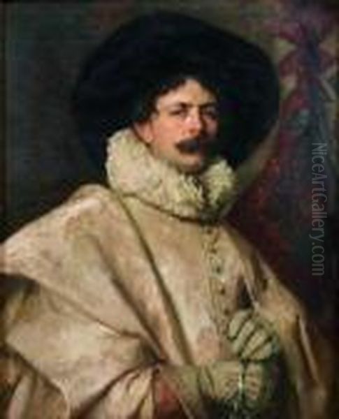 Portrait D'homme En Tenue De Mousquetaire - view 1