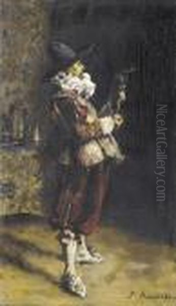 Mann In Historischem Kostum. - view 1