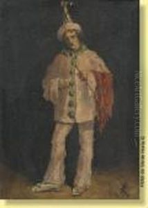 Arlequin by Ferdinand Victor Leon Roybet