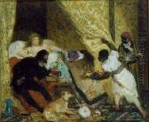 Odalisque by Ferdinand Victor Leon Roybet
