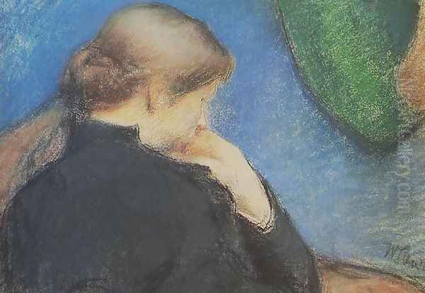 Study of a Woman Sitting - view 1