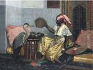 Tambourine Girl by Ferdinand Victor Leon Roybet