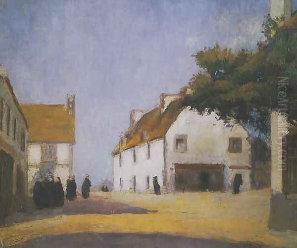 Little Town in Brittany - view 1
