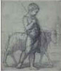 Saint Jean-baptiste by Ferdinand Victor Leon Roybet