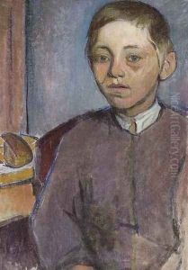 Breton Boy with Bread