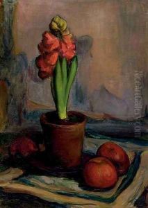 Nature morte a la jacinthe by Wladyslaw Slewinski
