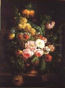 Urn with Flowers by Cornelis van Spaendonck