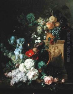 Still life with Flowers and Fruit, 1804 by Cornelis van Spaendonck