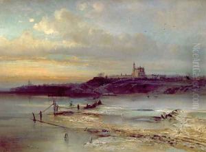 The Thaw, Yaroslavl, 1874 by Alexei Kondratyevich Savrasov