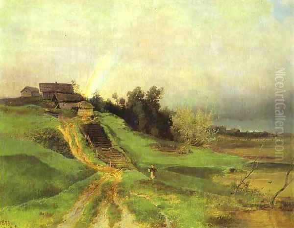 Rainbow (1873) by Alexei Kondratyevich Savrasov