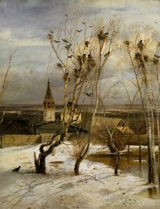 The Rooks have Returned, 1871 by Alexei Kondratyevich Savrasov