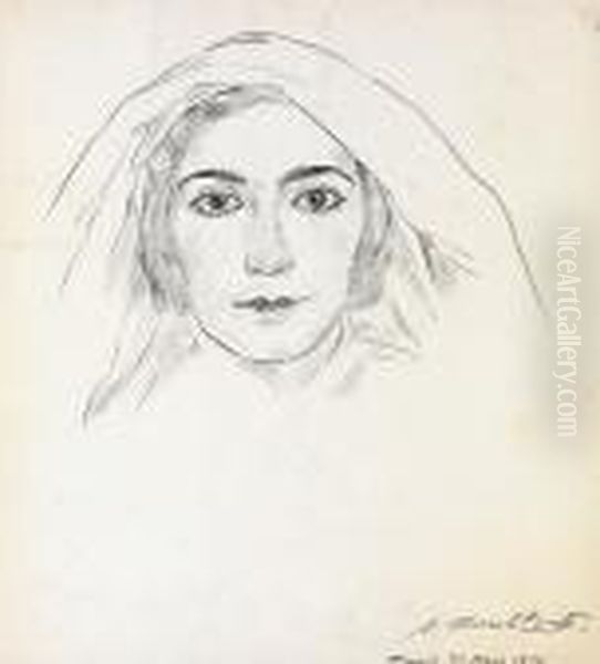 Portrait De Femme Au Voile - view 1