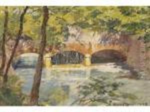 Alexandre Roubtzoff Un Pont En Tunisie