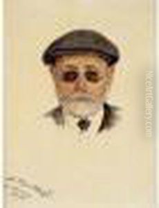" Portrait D'homme ". by Aleksandr Rubcov