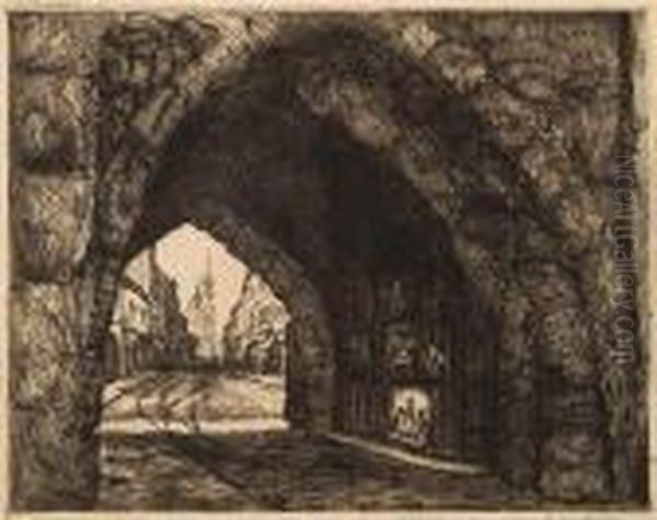 Brama Florianska, Ok. 1920 - view 1