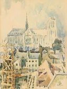 Widok Z Chartres, 1921-23 R. Widok Z Chartres, 1921-23 R.