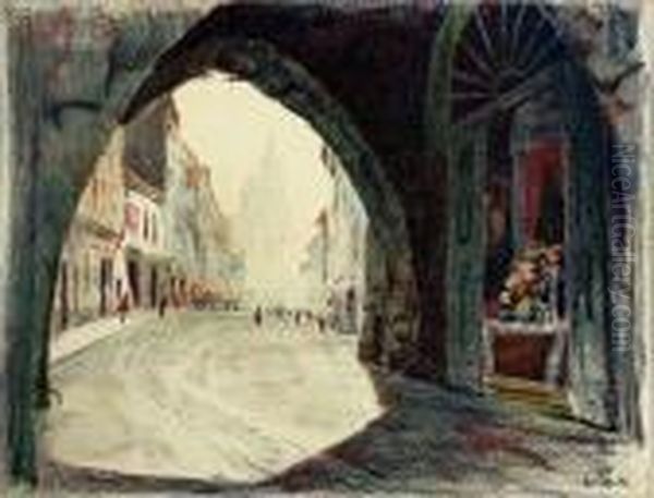 Brama Florianska, Ok. 1926 - view 1