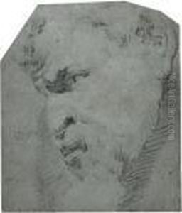 Etude De Tete De Satyre De Profil Gauche