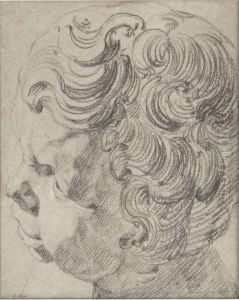 Etude De Tete by (studio of) Rubens, Peter Paul